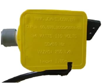 Bomba de Agua 0250LH 110V34W HMAX.2,50MT P/Climatizador Joape Parede Rede HD - Cassino 737 Copacabana 660 Fortaleza 777 Guaruja 770 Jurere 767 - Serve p/Ag Ebone FOG1 FOG2 FOG3 - ORIGINAL JOAPE