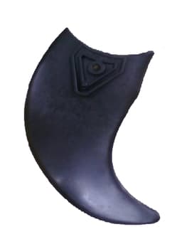 PA ORELHA DA HELICE DO VENTILADOR SOLASTER BARCELONA 50CM - PA PLASTICA COR PRETA - HELICE SOLASTER BARCELONA 50CM - *VENDIDA P/UNIDADE
