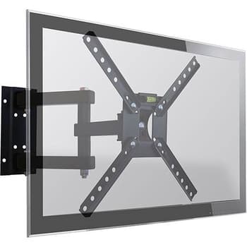 SUPORTE P/FIXAR TV NA PAREDE - MODELO TRI-ARTICULADO COM INCLINAÇĂO P/TV LED, LCD, PLASMA, 3D E SMART DE 10 ATÉ 55"