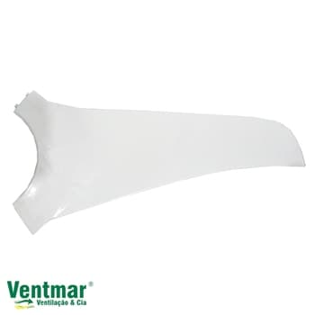 PÁ HÉLICE P/VENTILADOR DE TETO ALISEU SLIM COR BRANCA -*VENDIDA P/UNIDADE*- PLÁSTICA ALISEU SLIM MOTOR ALD80