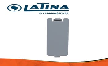 Tampa da Pilha Controle Remoto do Ventilador de Teto Latina - VT673 - VT675 - NCR - Tampa do Compartimento da Pilha