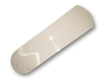 PÁ HÉLICE VENTILADOR DE TETO CICLONE - METAL ALUMÍNIO BRANCA - *VENDIDA P/UNIDADE - ORIGINAL P/MODELOS APOLO MERIDIONAL EQUATORIAL