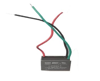 CAPACITOR 004,0UF 3FIOS 1,5+2,5MF QD 400VAC - P/VENTILADOR VENTISOL 3VEL, CLIMATIZADOR CLI-02-220V, CLM10/CLM20-110V, ALISEU- INSPIRE NANO-110V