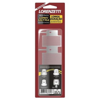 RESISTENCIA CHUVEIRO LORENZETTI 110V 4600W 0653T MAXI BANHO ULTRA BELLO BANHO ULTRA MAXI DUCHA ULTRA E RELAX ULTRA