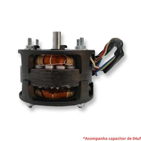 MOTOR P/CLIMATIZADOR AG EBONE 110V080-130W04,0UF FOG1 FOG2 FOG3 LADO/DISCO PULVERIZANTE E-10,0MM 3517RPM DELTA BRISA 2P2R251EB(20/16C) - MUNDIAL BRYS