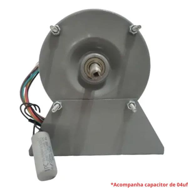MOTOR P/CLIMATIZADOR AG EBONE BIV165W04,0UF FOG2 FOG3 LADO/DISCO PULVERIZANTE E-9,0MM 1/5CV 2P 3500RPM VENT AIR-779 - MUNDIAL BRYSA MIST-FAN REAL CLIM