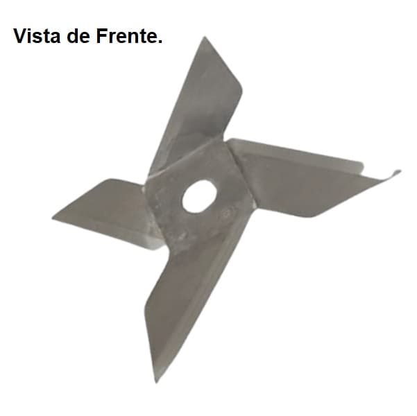 CONJUNTO DE LÂMINAS P/LIQUIDIFICADOR JL COLOMBO 02,0LT 03,5LT E 04,0LT BR-BAIXA ROTAÇÃO - HÉLICE DO LIQ BR DE 2L 3,5L E 4LITROS - FACAS DE INOX - foto 1 de 3