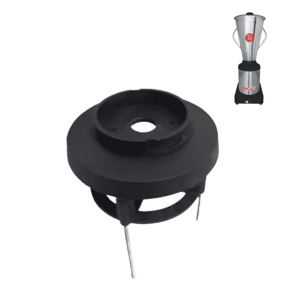 BASE SUPERIOR EXTERNA DO CORPO DO MOTOR DO LIQUIDIFICADOR VITALEX 3,5-LITROS ALTA ROTAÇÃO - ENCAIXA O COPO 3,5-LT INOX - foto 1 de 4