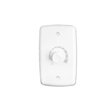 CHAVE P/VENTILADOR DE PAREDE LOREN-SID ATÉ 250W - ESPELHO 4X2 DIMER ROTATIVO BIV C/OFF-CLIQUE LIGA+DESLIGA