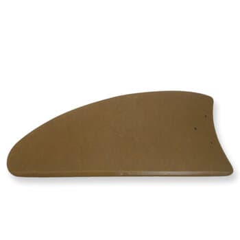 PÁ HÉLICE P/VENTILADOR DE TETO RATAN 3-FUROS MDF FACĂO IRIS NATURAL -*VENDIDA P/UNIDADE- C/FURAÇĂO VENTI-DELTA GARRA PEQUENA - foto 1 de 3