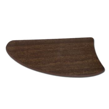PÁ HÉLICE P/VENTILADOR DE TETO - MDF MODELO IRIS COR MOGNO - SEM FURAÇĂO - SERVE P/VÁRIOS MODELOS VENTILADOR VOLARE VENTAX - VENDIDA P/UNIDADE - foto 1 de 2