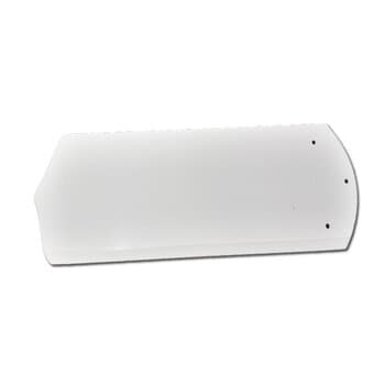 PÁ HÉLICE P/VENTILADOR DE TETO CICLONE - MDF BRANCA L13cm x A3,0mm x C41,5cm - *VENDIDA P/UNIDADE - ORIGINAL P/MODELOS MERIDIONAL EQUATORIAL TROPICAL - foto 1 de 3