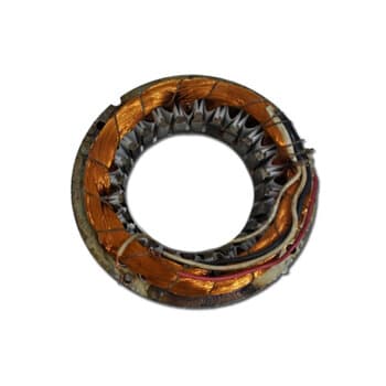 Estator Bobinado Motor Exaustor Venti-Delta 30/40cm 220V Fio Cobre - 30cm/Cap.02,0uF - 40cm/Cap.02,5uF - Esp.do Ferro 00,0mm/Diâm.Externo 00,0cm