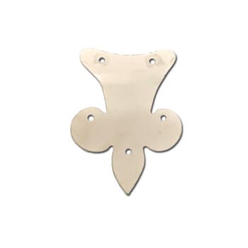 GARRA SUPORTE DAS PÁS P/VENTILADOR DE TETO PRIMAVERA - COR PRATA - *VENDIDA P/UNIDADE -*SALDĂO USADAS + BOAS