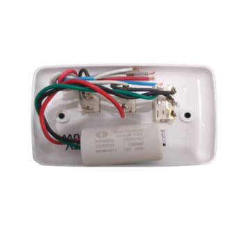 CHAVE P/VENTILADOR DE TETO 3-VEL CAP-10,0UF 4,0+6,0UF 1-TECLA LUZ - LOREN SID 110V - VENTI-DELTA-10,0UF - VENTISOL MX - RIOPRELUSTRES - ARGE