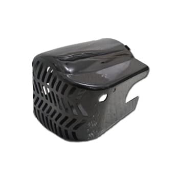 CAPACETE DO MOTOR P/VENTILADOR VENTISOL 30/40 TURBO 6PAS PRETA - CAPA PLASTICA 0376 G2 P/VENTILADOR DE MESA COLUNA OU PAREDE