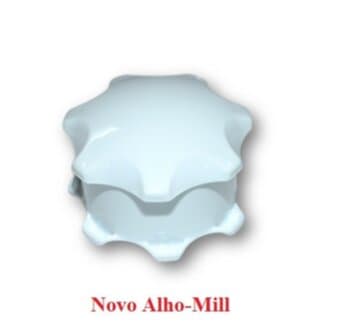 AMASSADOR DE ALHO MANUAL NOVO ALHO MILL ORIGINAL BRANCO - TRITURADOR DE ALHO NOVO ALHO-MILL MANUAL - *PRODUTO ORIGINAL