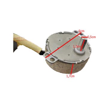 MOTOR GIRO DO OSCILANTE SWING P/CLIMATIZADOR ROTOPLAST 110V - ROTO15 ROTO 15 ROTO-15 - SWING 110V