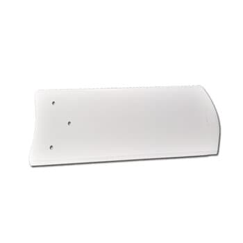PÁ HÉLICE P/VENTILADOR DE TETO VENTISOL WIND LIGHT PETALOS/ VENTI-DELTA NEW LIGHT - *VENDIDA P/UNIDADE - MDF BRANCA - *MONTAR C/GARRA/SUPORTE