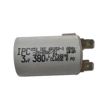 CAPACITOR 003,0UF 3/4 TERMINAL RD 380VAC - P/VENTILADOR DE TETO LOREN SID ORBITAL 220VOLTS / VENTILADOR ORBITAL 30CM 220V - BIVOLTS