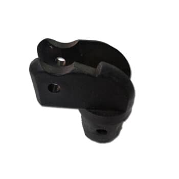 Suporte Cachimbo Ventilador Venti-Delta - Suporte do Motor Oscilante Coluna Mesa e Parede - Antigo cor Preta - Encaixe 18mm Diam.Ext.31,5mm - foto 1 de 4