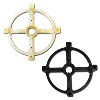 Tampa TRASEIRA do Motor Ventilador VentNew 50/60cm - Tampa do Motor Ventilador 50/60cm - Encaixe p/Rolamento 6000ZZ