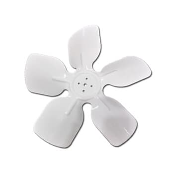 HELICE P/VENTILADOR DE TETO AC VENT 25CM - TREVISO ACVENT 8022 8035 ECLIPSE SATURNO - 5PAS METAL ENCAIXE EIXO 06,0MM C/TRAVA PLASTICA 4PINOS