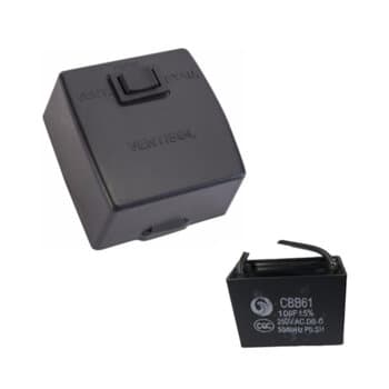 CHAVE PARA EXAUSTOR VENTISOL COMERCIAL 50CM / VENTI-DELTA 40/50CM 110V C/CAP.10,0UF 250VAC C/1-TECLA LIGA/DESLIGA/REVERSĂO C/CAIXA DE SOBREPOR PRETA - CHAVE EX 0343