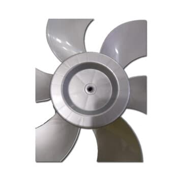 HELICE DE 30CM P/VENTILADOR ARNO 30CM 6PAS CINZA - ENCAIXE CRUZETA DIANTEIRA EIXO 8,0MM SEM TRAVA TRASEIRA - ARNO TS30 TURBO SILENCIO MAXX ALIVIO