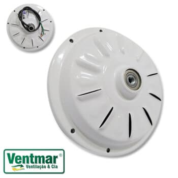 MOTOR P/VENTILADOR DE TETO LOREN SID M3 110V08,5UF 135W 3PAS BRANO C/ROSCA P/LUMINÁRIA - *USAR C/CAPACITOR 08,5UF