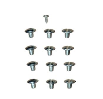 Kit c/12 Parafusos com Cabeça Fenda para fixar Garra/Suporte das Pás na Pá de Metal/Alumínio Ventilador Ciclone - foto 1 de 2