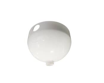 Canopla Plastica Superior Ventilador de Teto Ventisol Flow Vortice Fenix - Utilizada com Sensor p/Controle Remoto - Diam.14,1cm - Encaixe em Haste 1,8cm - Canopla Controle Remoto Ref.3611