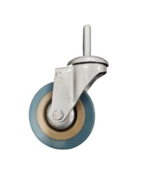 RODA RODÍZIO P/CLIMATIZADOR VENTISOL LINHA CLIPRO70 CLIPRO100 - TRASEIRA MÓVEL SEM TRAVA -*VENDIDA P/UNIDADE - ULTRAAR ULTRA60/70/80/100 BEM ESTAR B9000 MWM M9000