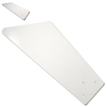 PÁ HÉLICE P/VENTILADOR DE TETO VOLARE - MDF MODELO AYRES TECH COR BRANCA - VENDIDA P/UNIDADE - VENTI-DELTA GARRA LUXO - VOLARE VR42 / VOLARE VR50 - foto 1 de 3