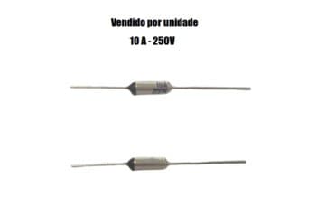 FUSÍVEL TÉRMICO AQUECEDOR TERMOVENTILADOR VENTISOL MOD A1 - 110/220V 10A - 250V - 152°