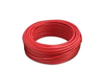 FIO CABO FLEXIVEL 02,5MM SIMPLES COR VERMELHA - 1 PERNA DE FIO -*VENDIDO P/METRO