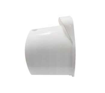 CAPACETE DO MOTOR P/VENTILADOR DÔMINA 50/60CM BRANCO - CAPA PLÁSTICA DO MOTOR COR BRANCA