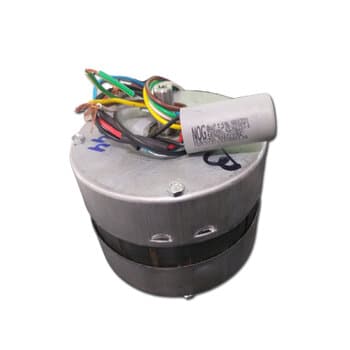 MOTOR P/EXAUSTOR 20CM/25CM VENT AIR/VENTAIR LINHA PESADA BIV08,0UF BAIXA ROTACAO 1750RPM VAZAO 00900/01260M3H 78DB EIXO 12,0MM - MOTOR MAIOR