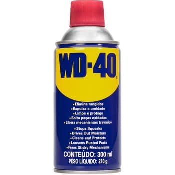 SPRAY ANTI-FERRUGEM DESENGRIPANDE WD40 300ML - LUBRIFICANTE AEROSOL