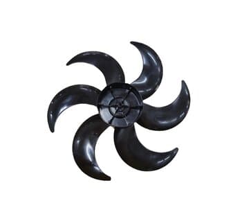 HELICE DE 40CM P/VENTILADOR MONDIAL 6P PRETA CENTRO BAIXO E08,0MM PRD C/T.TRAS - VT-CR-41-6, VT-CR-43-6, VT-41 E VT-RP-02 CIRCULADOR LUXOR LX-20BP
