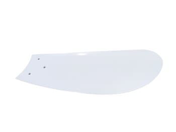 Pá Hélice para Ventilador de Teto Loren Sid M3 - Tuba cor Branca - Hélice para Ventilador Primor Perola Platun Ágata - Vendida p/Unidade - P02I/BR - foto 1 de 4