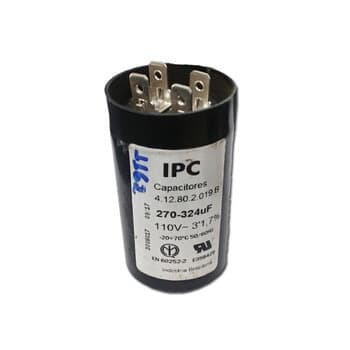 CAPACITOR 270,0UF / 324,0UF 2/4TERMINAIS RD - VN-110/VN-110VOLTS 50/60HZ - SERVE P/LIQUIDIFICADOR JL COLOMBO PREEMIE