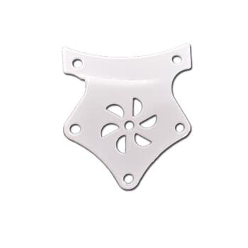 GARRA SUPORTE DE PÁ HÉLICE VENTILADOR DE TETO LOREN SID M3 BRANCO - VENDIDA P/UNIDADE - NĂO ACOMPANHA PARAFUSOS+PORCAS