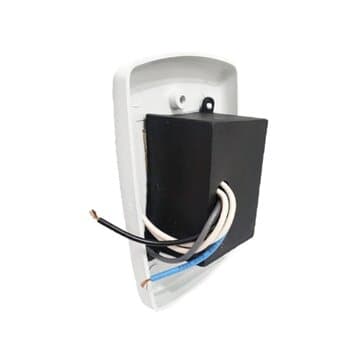 CHAVE P/VENTILADOR DE TETO CICLONE ORIGINAL ESP.4X2 BRANCO - CONTROLE DE VEL.ROTATIVO DIMER 200/400WBIV - TECLA DE REVERSĂO + TECLA LÂMPADA
