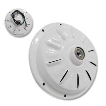 MOTOR P/VENTILADOR DE TETO LOREN SID M3 220V03,0UF 3PAS BRANCO C/ROSCA P/LUMINÁRIA - *USAR C/CAPACITOR 03,0U