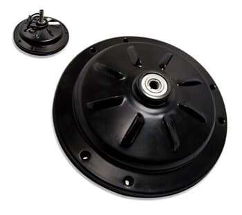 MOTOR P/VENTILADOR DE TETO TRON 3PAS 110V130W08,5UF PRETO C/ROSCA P/MONTAR LUMINÁRIA - MOTOR TRON AT 14MM-16MM 6FUROS