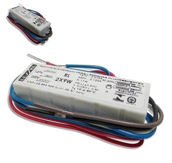 REATOR ELETRÔNICO P/LÂMPADA FLUORESCENTE T5 AZUL 110V RL 2X9 WATTS 4P - ARMADILHA MATA INSETO MOSQUITO TRAP V-MART