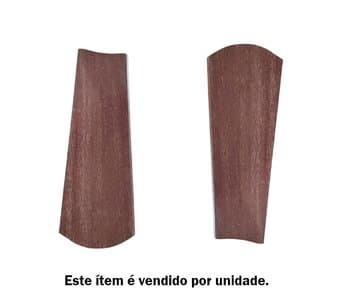 PÁ HÉLICE P/VENTILADOR DE TETO TRON NEW - PÁ MDF COR MOGNO - MODELO RETA VENTILADOR MARBELA TRAMONTANA - *VENDIDA P/UNIDADE - foto 1 de 5