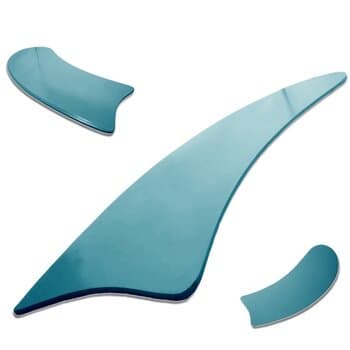 PÁ HÉLICE P/VENTILADOR DE TETO - MDF ARTE AZUL - SEM FURAÇÂO SERVE P/VARIOS MODELOS DE VENTILADORES - VENDIDA P/UNIDADE