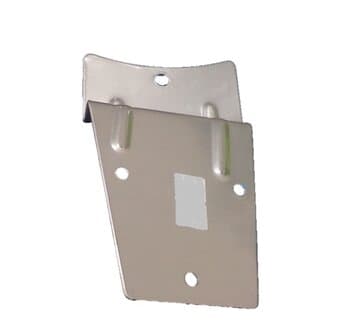 GARRA SUPORTE DA PÁ HÉLICE VENTILADOR DE TETO VOLARE VRLUX TKS - COR TITÂNIO PRATA - SUPORTE DE METAL - *VENDIDA P/UNIDADE